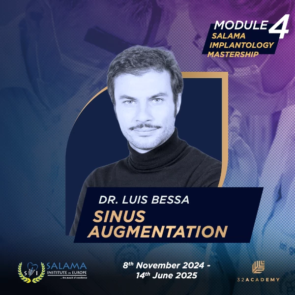 SINUS AUGUMENTATION Dr. Luis Bessa